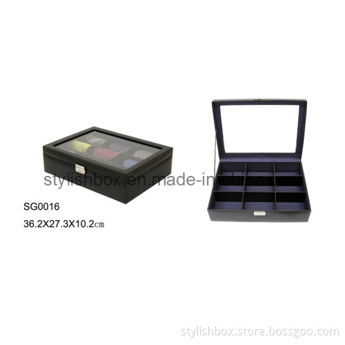 Collective Hot PU Leather Tie Box (SG0016)